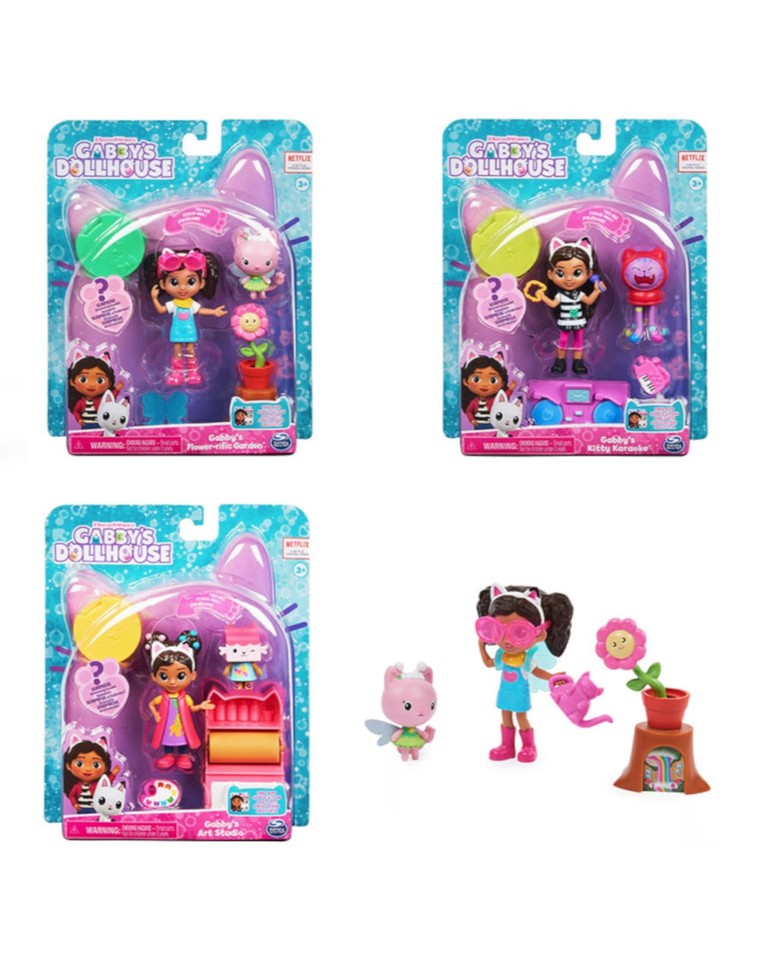 GABBY DOLL HOUSE 2 PERSONAGGI E ACCESSORI VENDITA UNITARIA SOGGETTO CASUALE