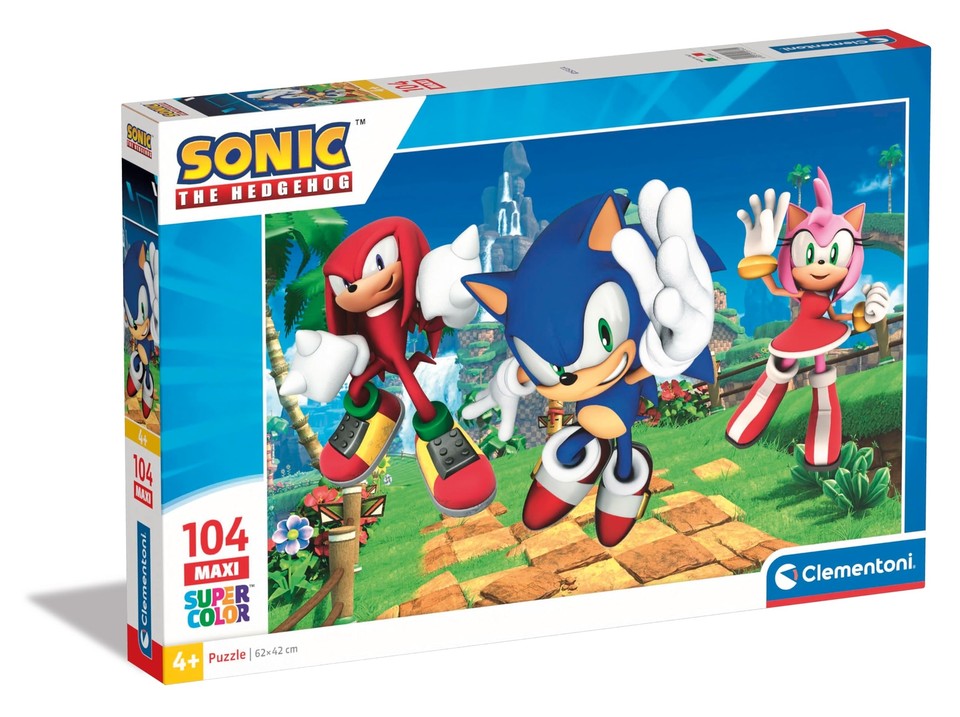 PUZZLE 104 PEZZI MAXI SONIC