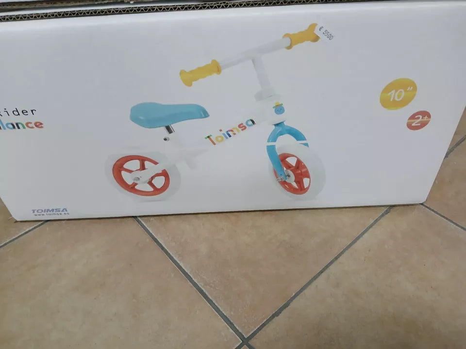 BICI SENZA PEDALI 10 BIANCO