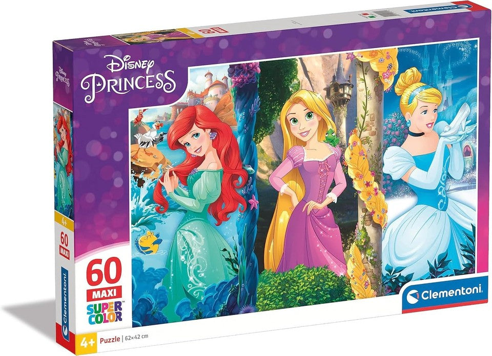 PUZZLE 60 PEZZI MAXI PRINCESS
