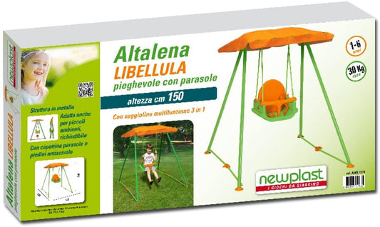ALTALENA CON PARASOLE LIBELLULA