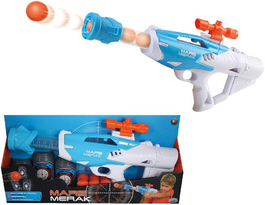 MARS- MERAK PISTOLA SPARA PALLINE CM 36