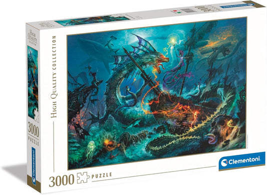 PUZZLE 3000 UNDERWATER BATTLE 