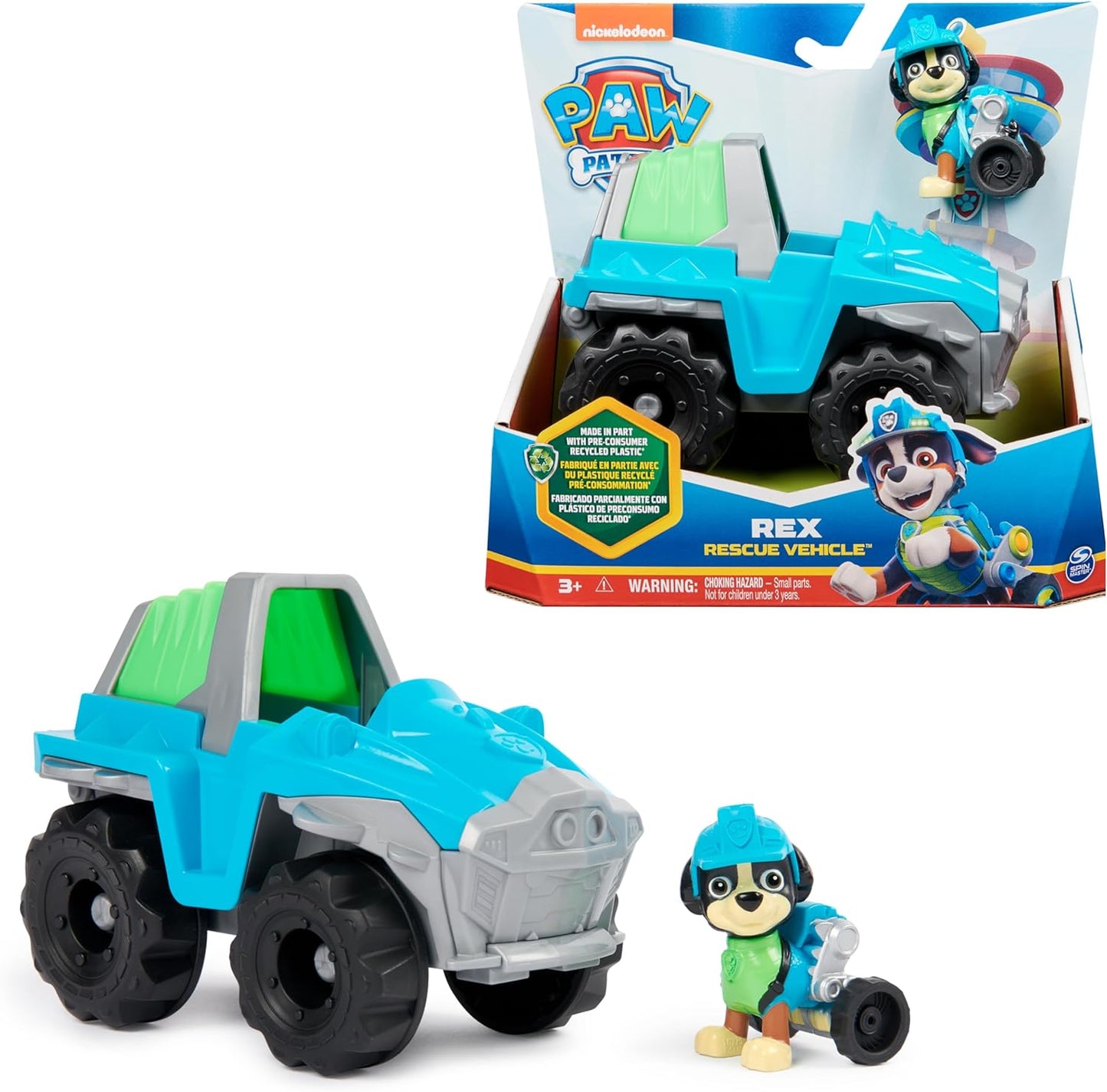 PAW PATROL - VEICOLO BASE REX NEW ECO