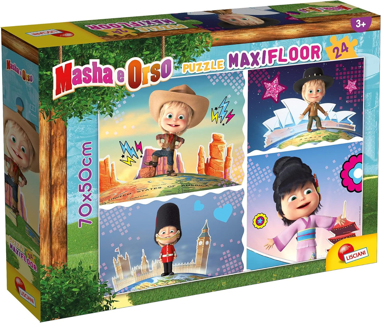 MASHA PUZZLE MAXIFLOOR 24 È FANTASTICO!