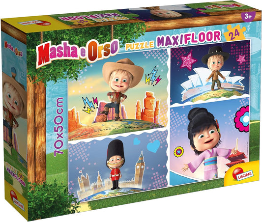 MASHA PUZZLE MAXIFLOOR 24 È FANTASTICO!