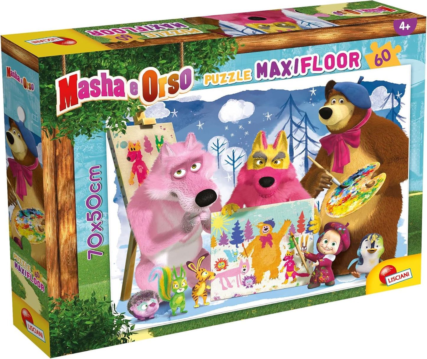 MASHA PUZZLE MAXIFLOOR 60 LET'S PAINT TOGETHER!