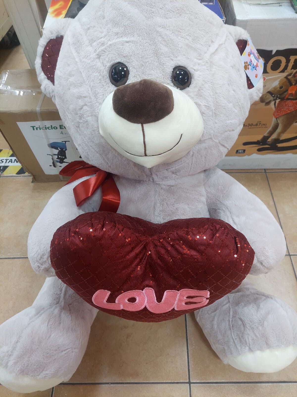 ORSO TED CON CUORE CHIARO