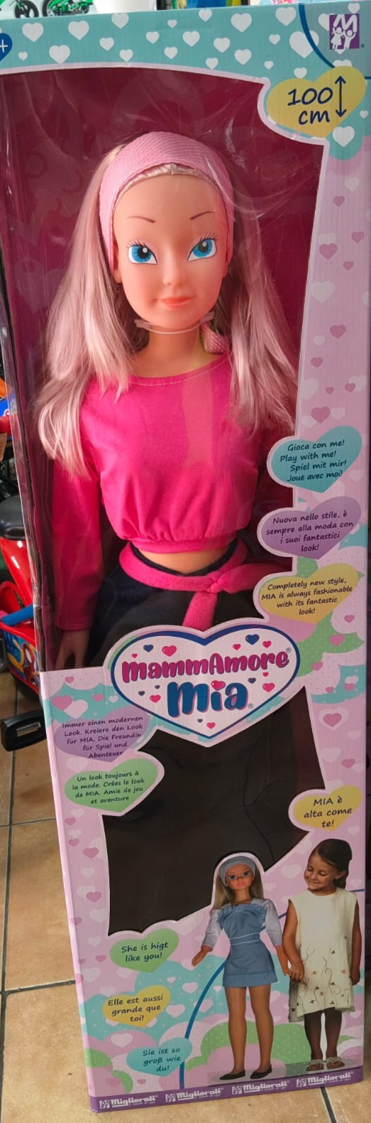 MIA TEMPO LIBERO 105 CM CON MAGLIA FUCSIA 