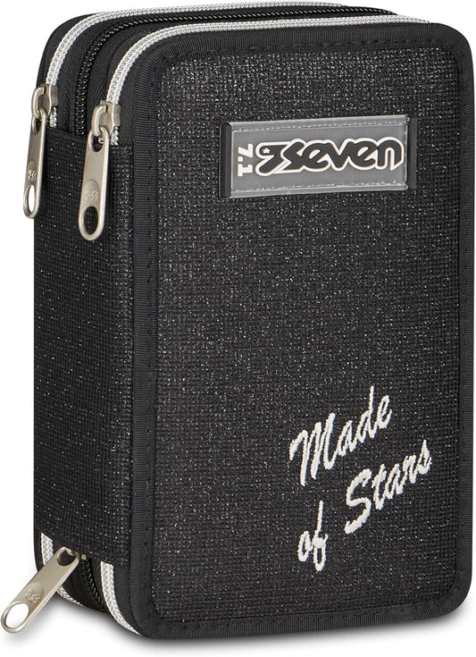 ASTUCCIO 3 ZIP MADE OF STAR NERO