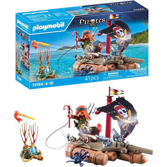 PLAYMOBIL PIRATES 71794 ZATTERA DEI PIRATI 