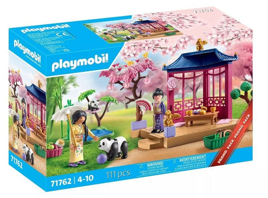 PLAYMOBIL 71762 GIARDINO ASIATICO CON PANDA 