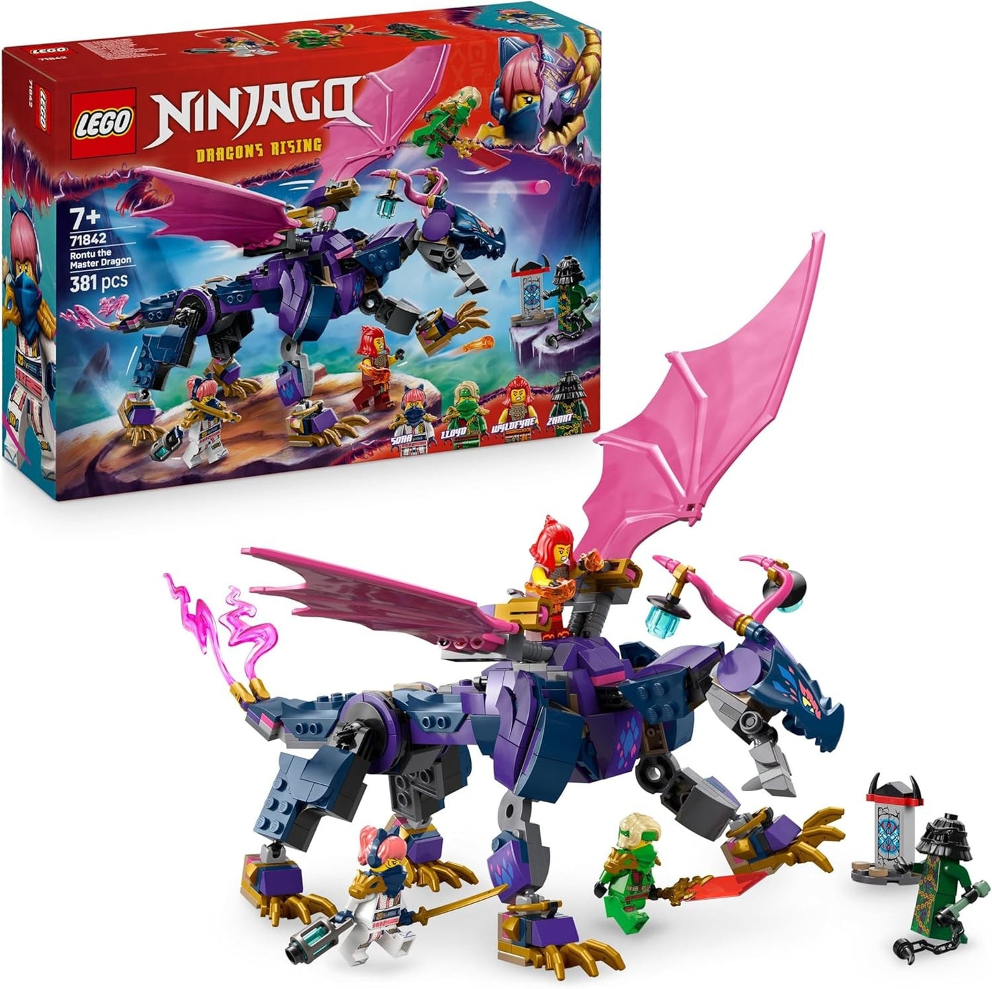 LEGO 71842 RONTU IL DRAGO MAESTRO