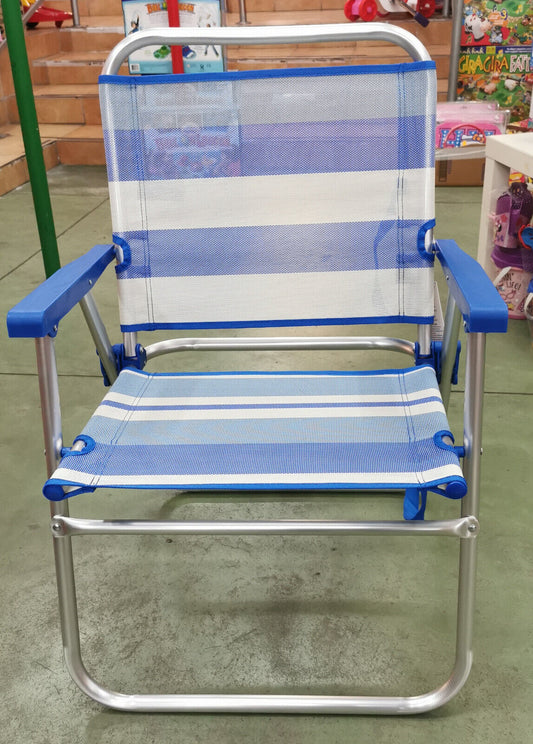 SEDIA FISSA ALLUMINIO 57X50X78 