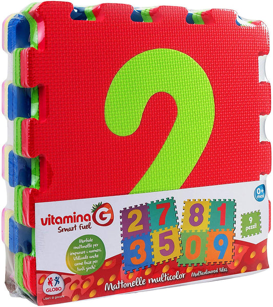 MATTONELLE PUZZLE NUMERI 