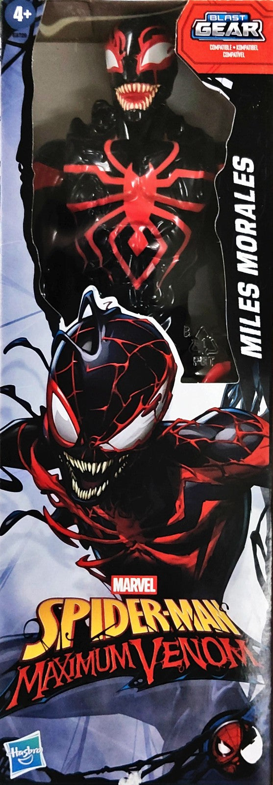 VENOM TITAN HERO-MILES MORALES PERSONAGGIO 30CM