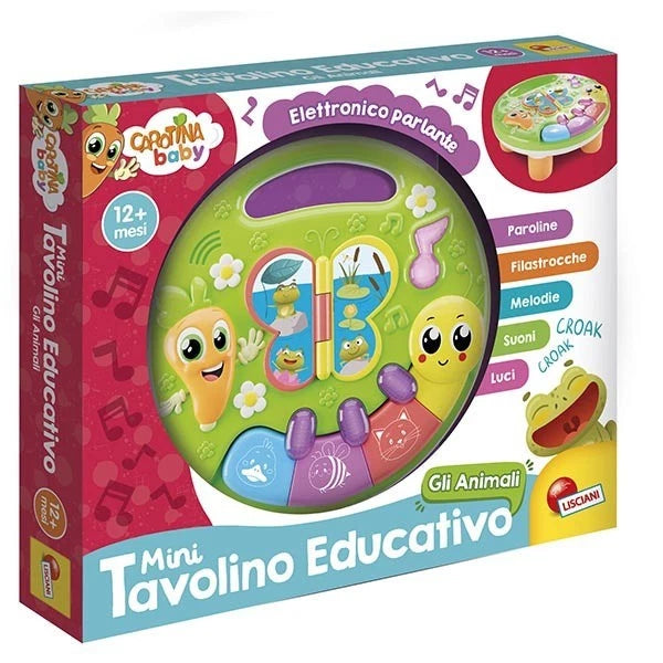 CAROTINA MINI TAVOLINO EDUCATIVO ANIMALI