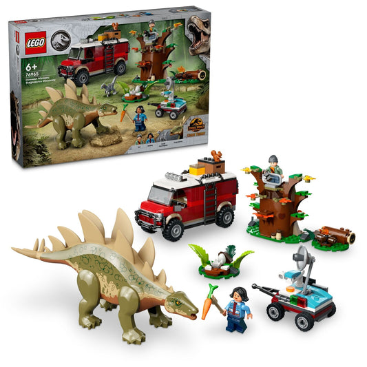 LEGO JURASSIC WORLD 76965 - SCOPERTA DELLO STEGOSAURO