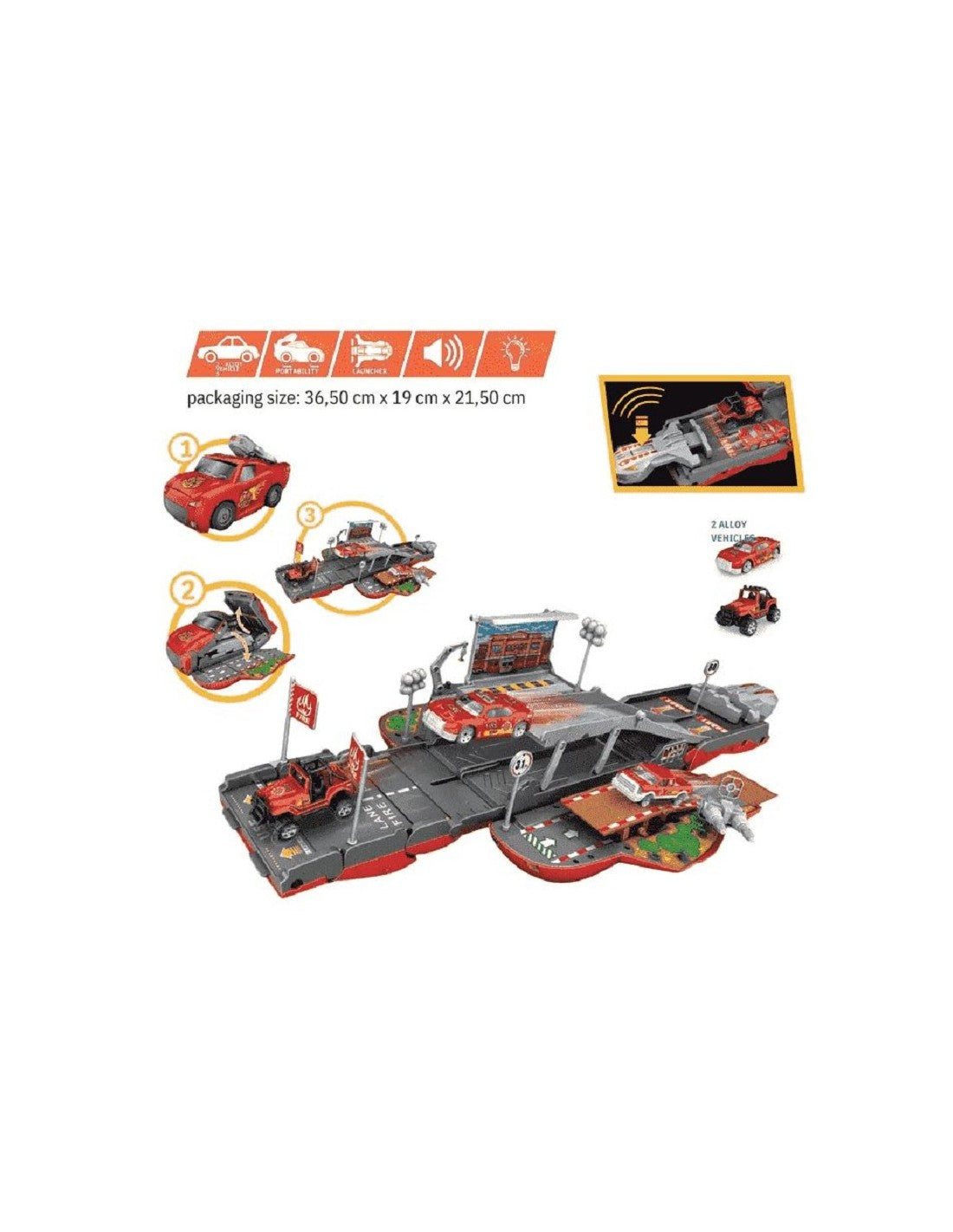 TOON CITY CAR 2 IN 1 