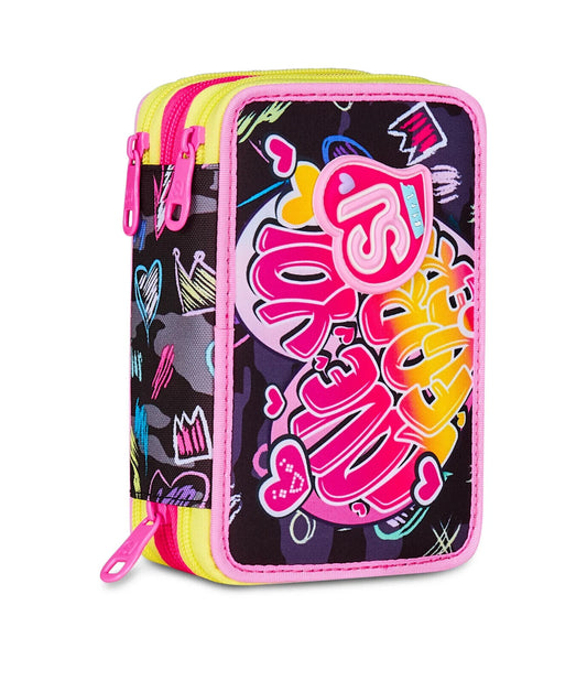 ASTUCCIO 3 ZIP SJ GANG GAME LED GIRL