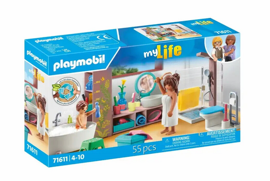 PLAYMOBIL MY LIFE 71611 BAGNO CON VASCA 