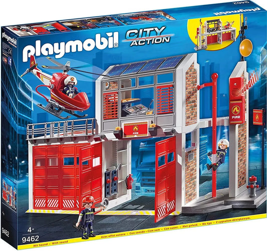 PLAYMOBIL CITY ACTION 9462 CENTRALE VIGILI FUOCO 