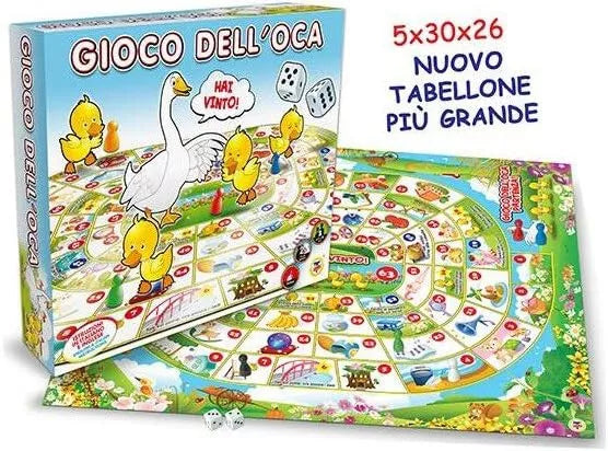 GIOCO DELL'OCA VERSIONE GRANDE 