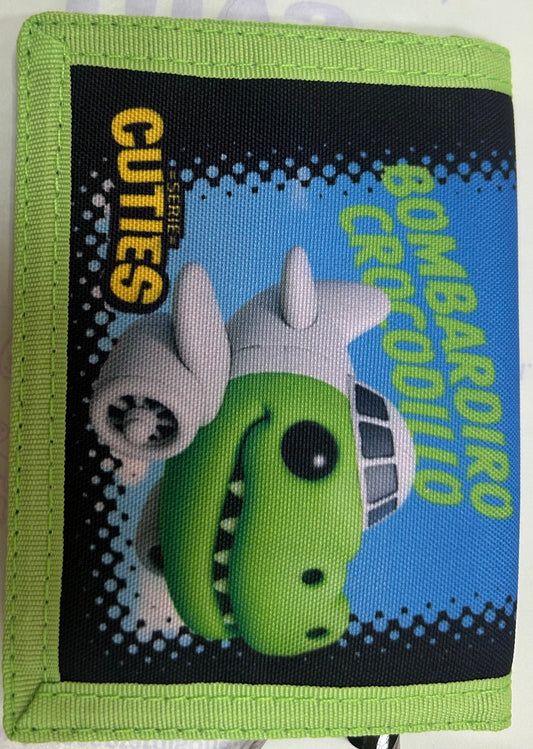 VELCRO WALLET SKIFIDOL BRAINROT BOMBARDIRO CROCODILLO