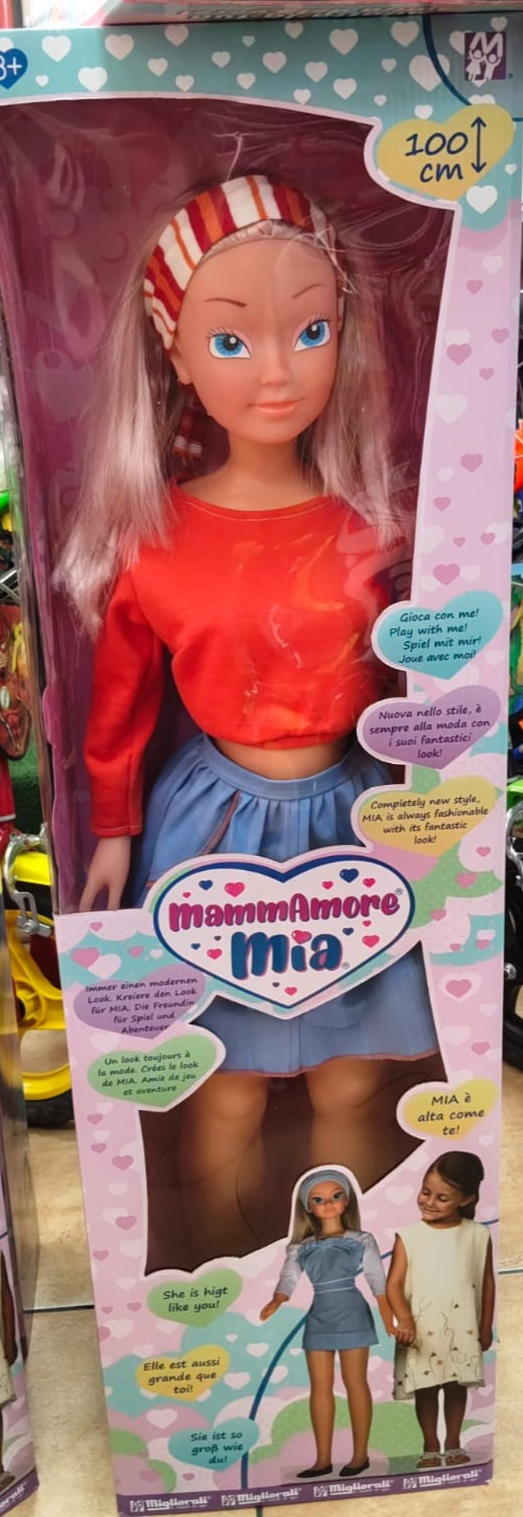 MIA TEMPO LIBERO 105 CM CON FASCIA A RIGHE