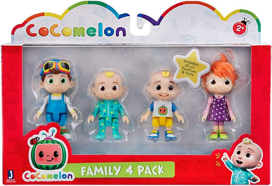 COCOMELON SET 4 PERSONAGGI 