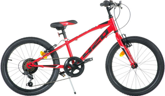 BICI 20'' MTB ROSSA CON CAMBIO