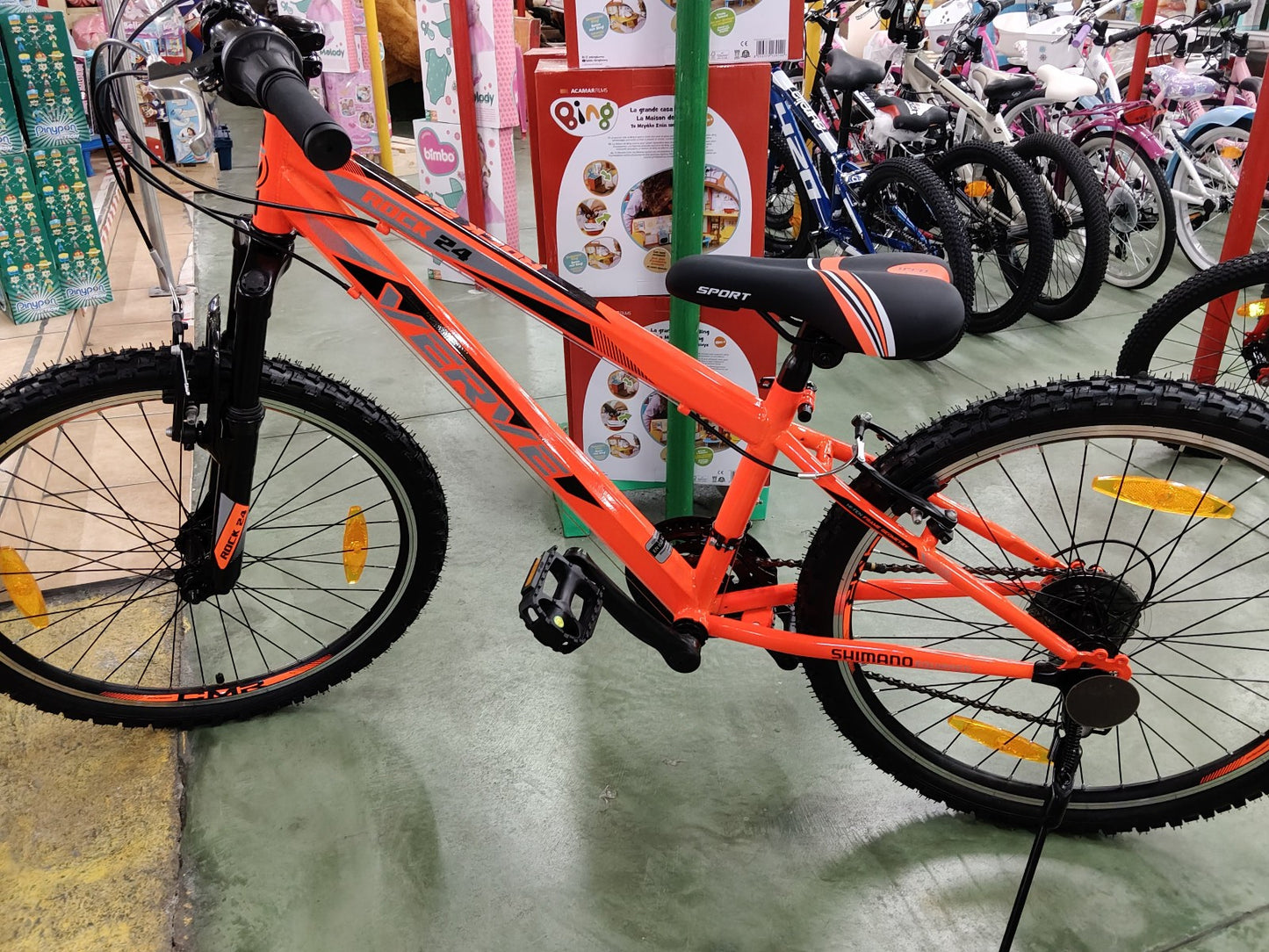 BICI 24" MTB ROCK ARANCIO