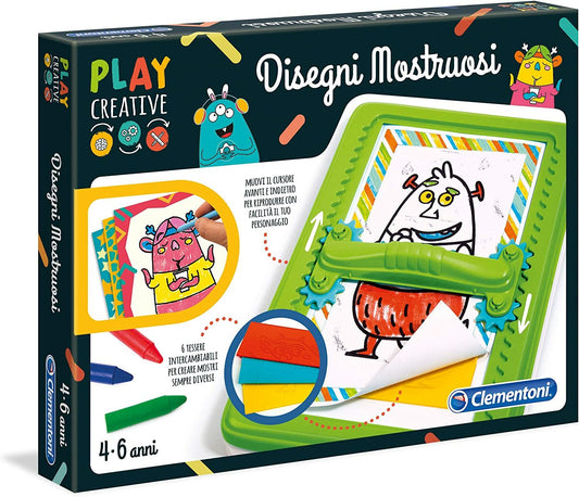 PLAY CREATIVE-DISEGNI MOSTRUOSI
