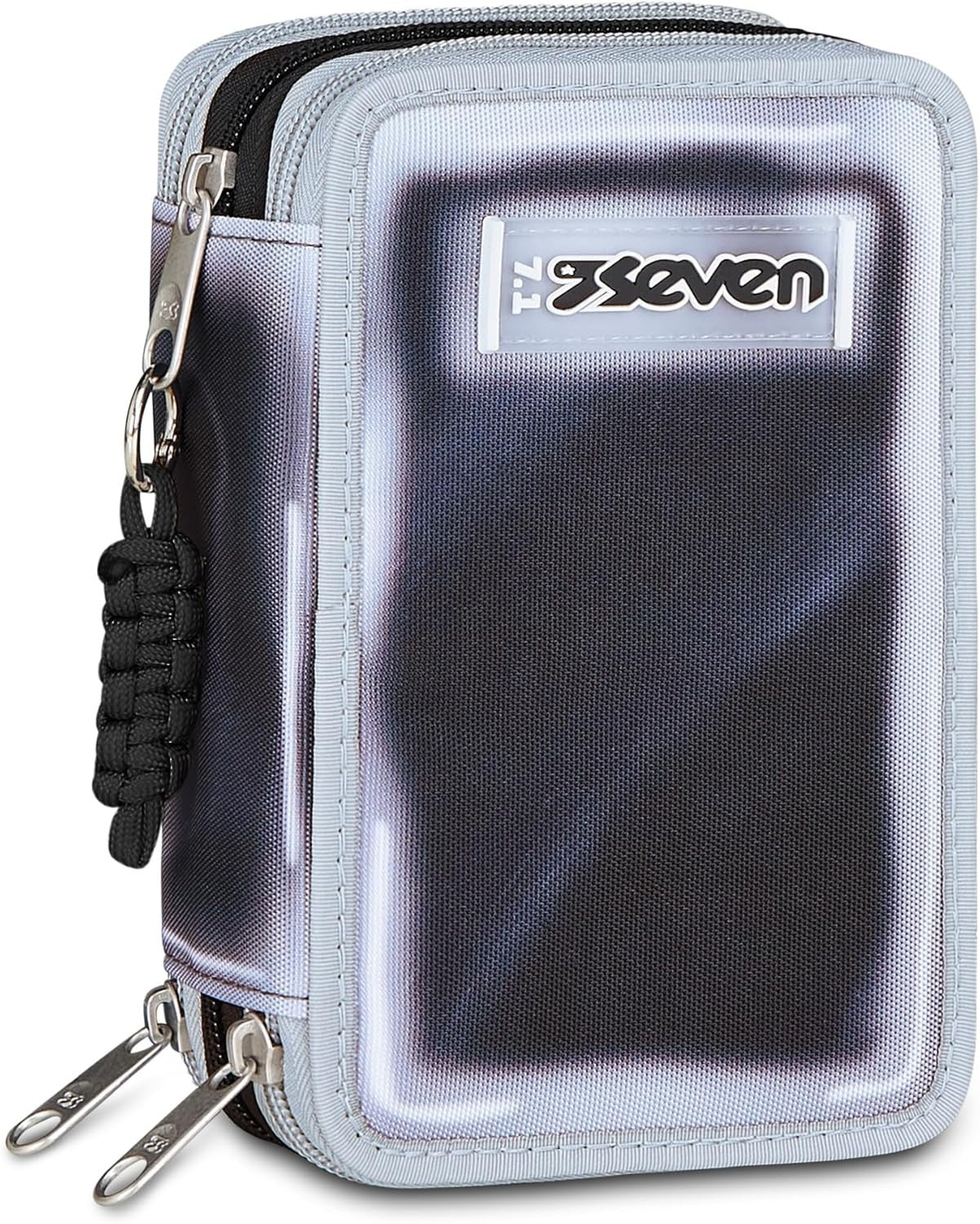 ASTUCCIO 3 ZIP SHADOWS OF COLOR BIANCO