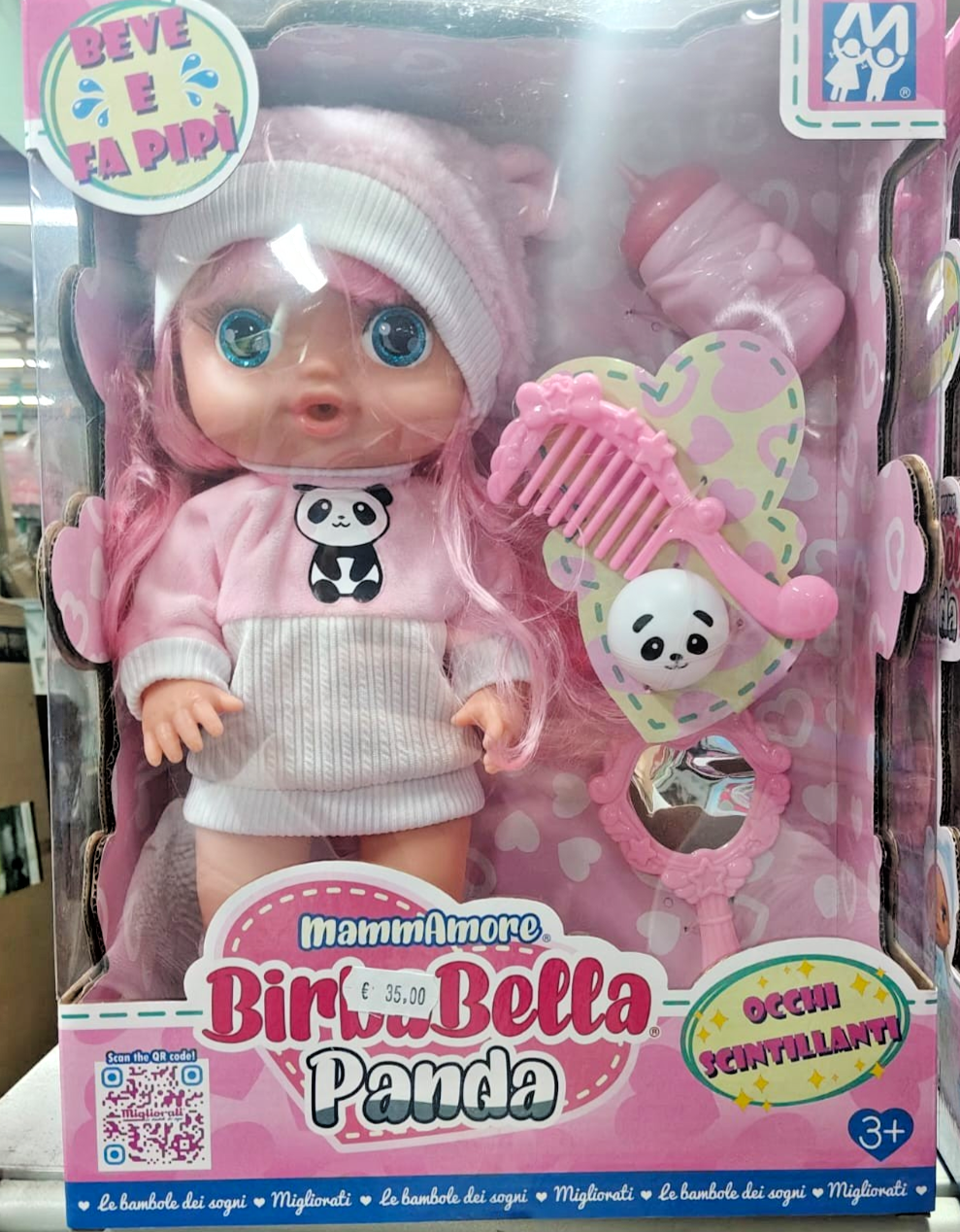 BIRBABELLA PANDA ROSA
