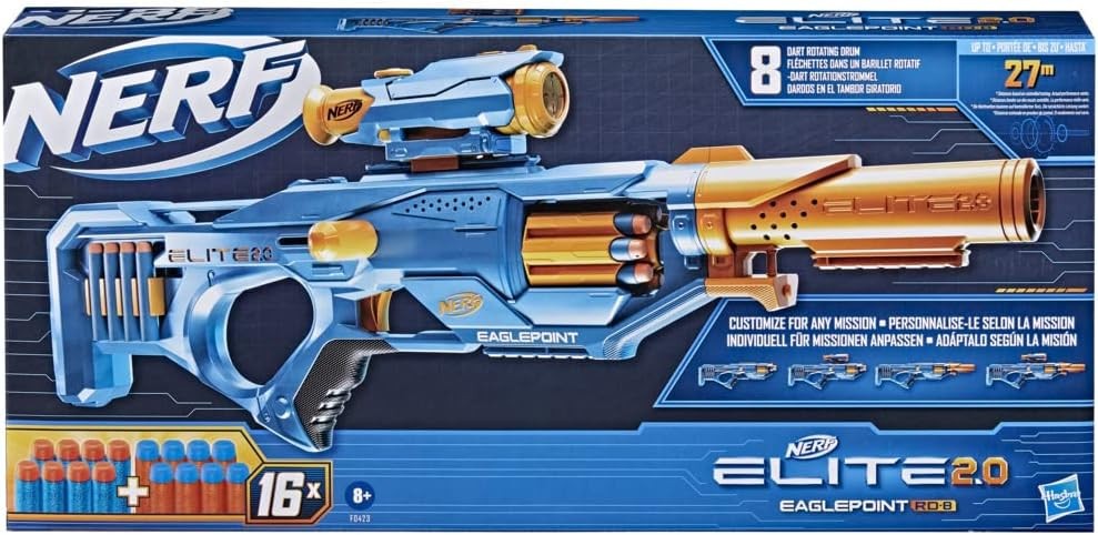 NERF ELITE 2.0 EAGLEPOINT RD 8