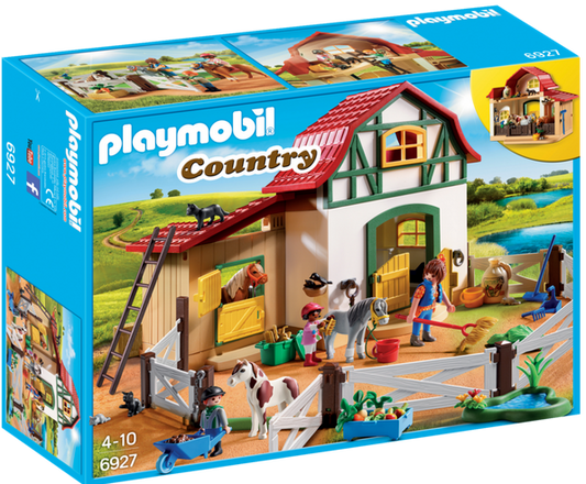 PLAYMOBIL COUNTRY 6927 MANEGGIO DEI PONY 