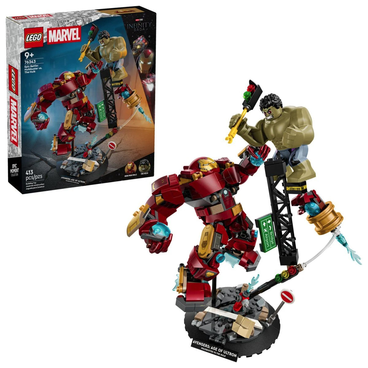 LEGO 76343 BATTAGLIA EPICA HULKBUSTER VS THE HULK