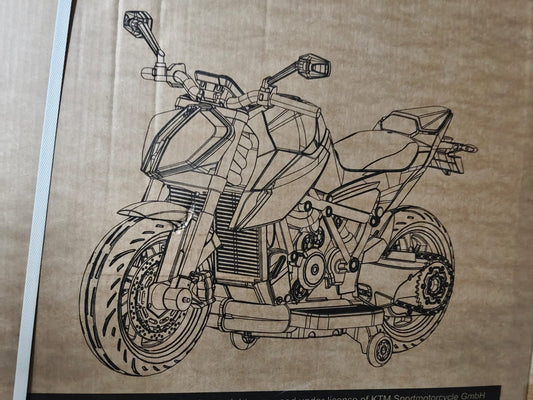 MOTO KTM 12V ARANCIONE 