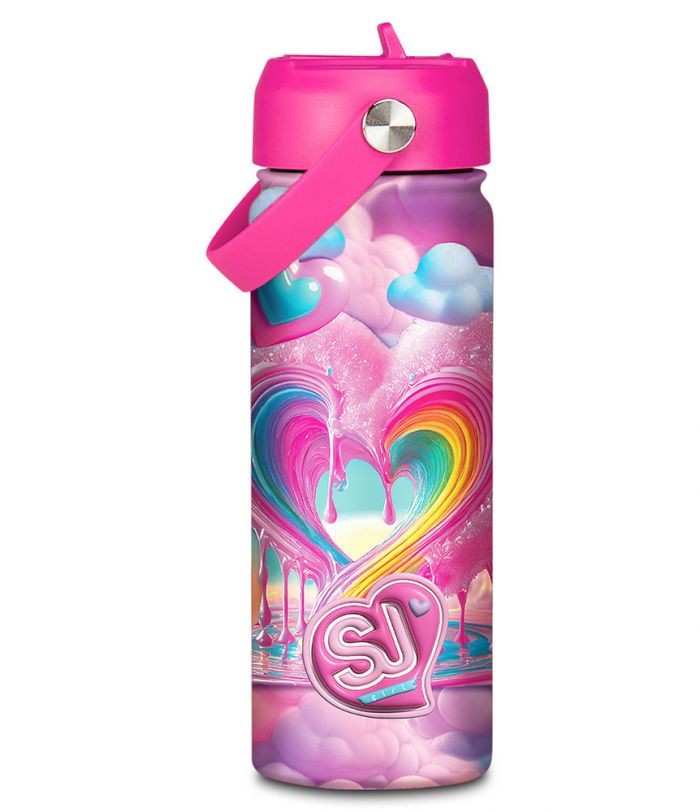 BORRACCIA SJ GANG GIRL CUORE ARCOBALENO