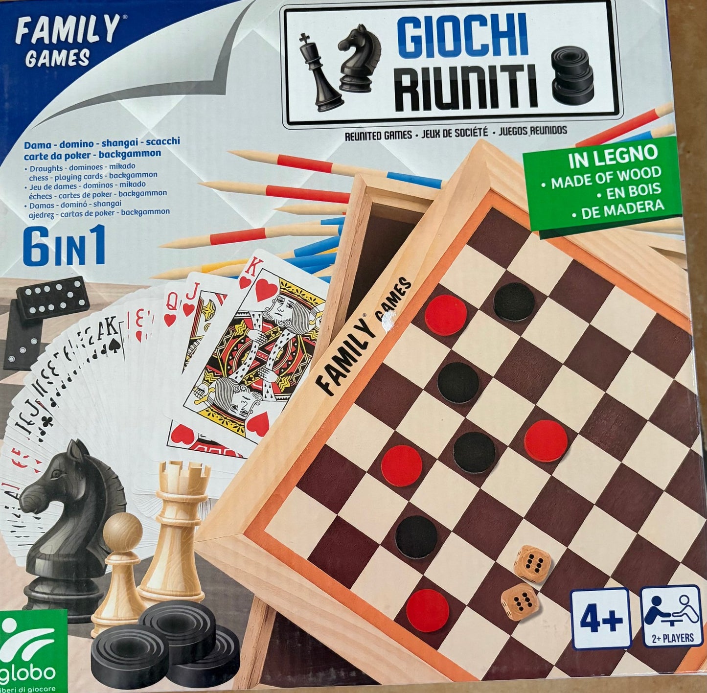 GIOCHI RIUNITI 6 IN 1 