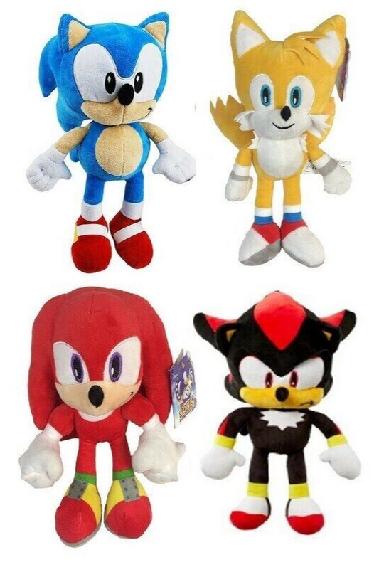SONIC AMICI 30 CM PELUCHE ASS