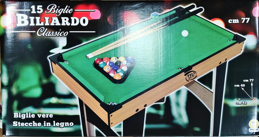 BILIARDO COMPLETO CON ACCESSORI