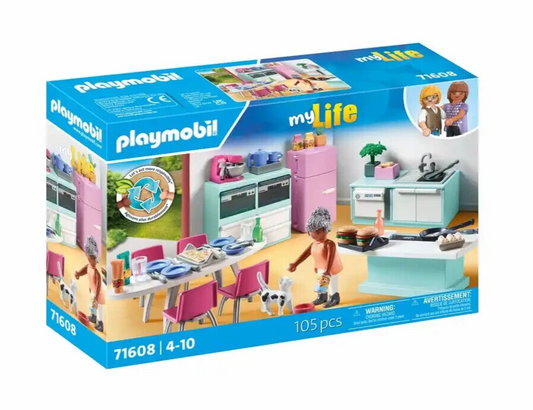 PLAYMOBIL MY LIFE 71608 CUCINA CON ISOLA 