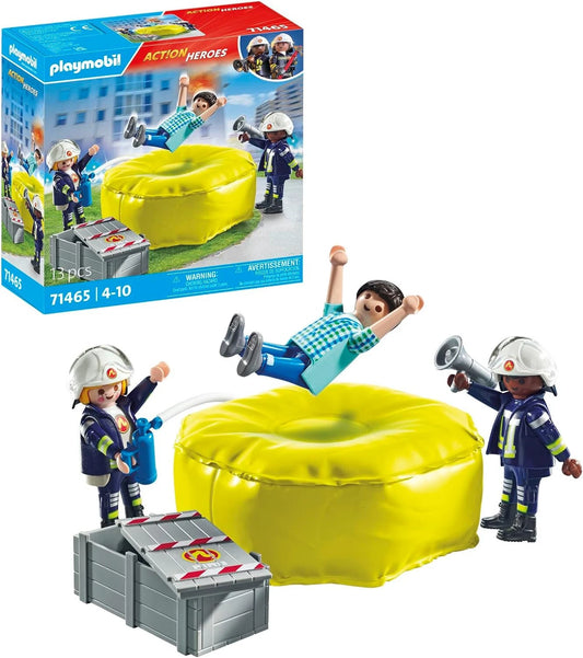 PLAYMOBIL 71465 MATEREASSO DI SALVATGGIO DEI POMPIERI