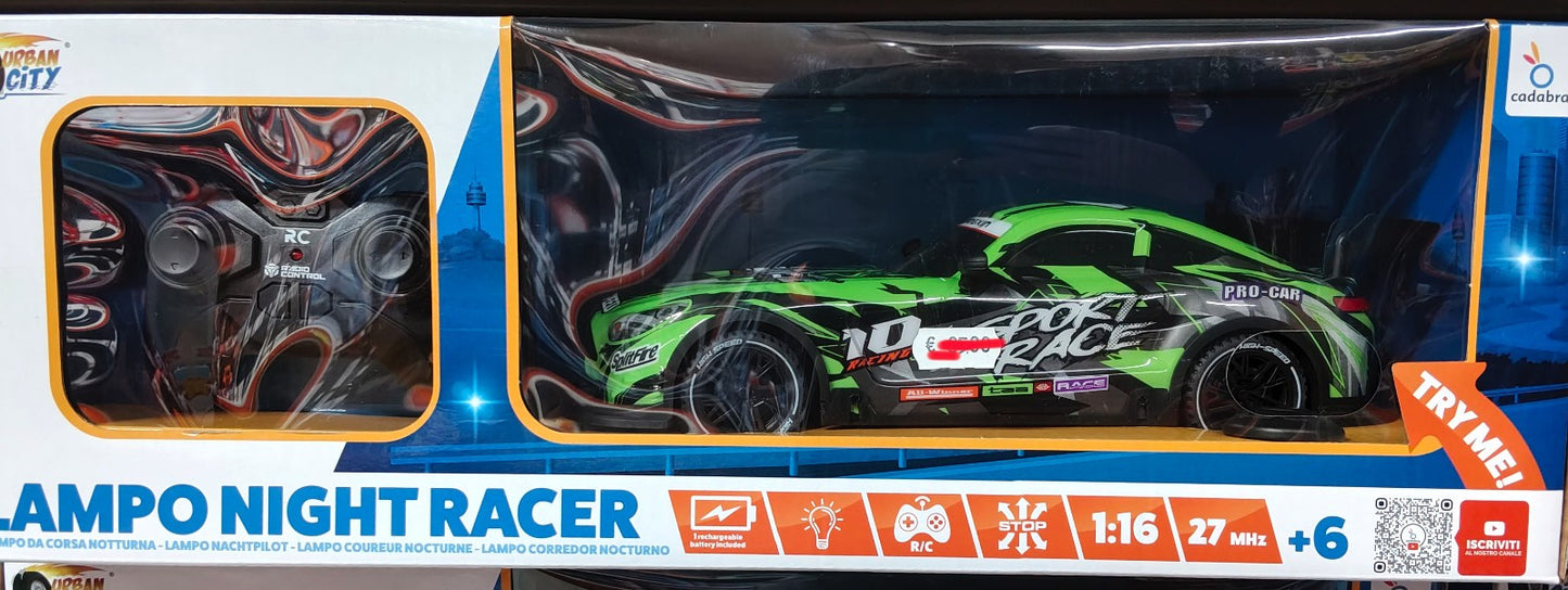 URBAN CITY LAMPO SPORT RACE NIGHT LIGHT R/C 1:16