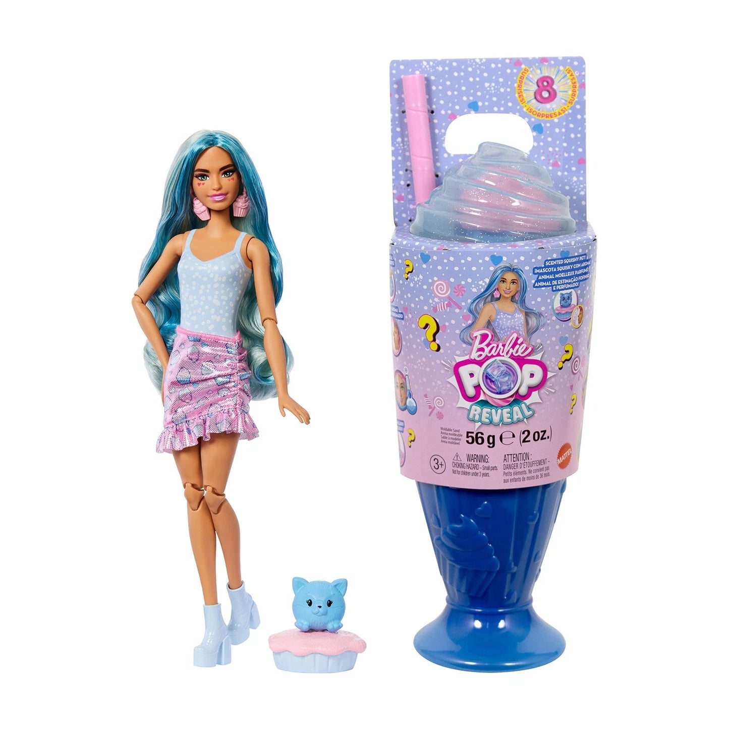 BARBIE POP REVEAL BLU