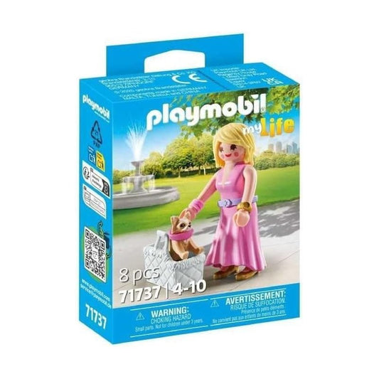 PLAYMOBIL MY LIFE 71737 CHIHUAHUA CON PERSONAGGIO 