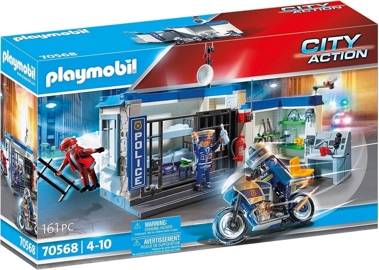 PLAYMOBIL 70568 FUGA DALLA STAZIONE DI POLIZIA