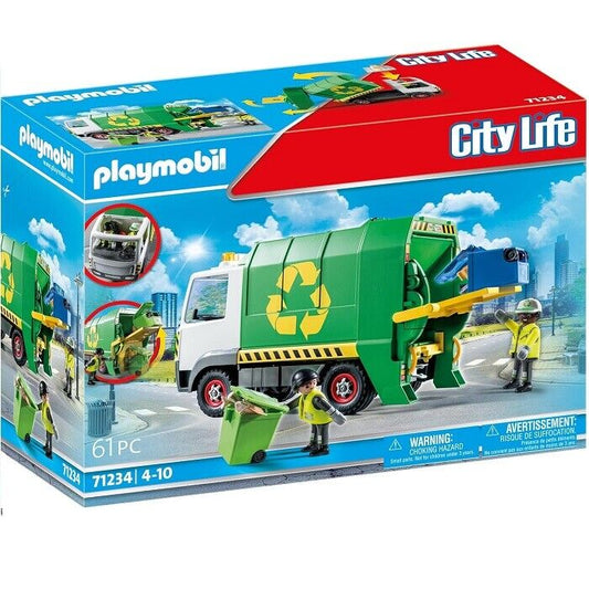 PLAYMOBIL CITY LIFE 71234 CAMION RACCOLTA DIFFERENZIATA